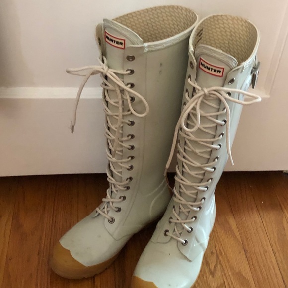 Hunter Shoes - Hunter lace up rain boots